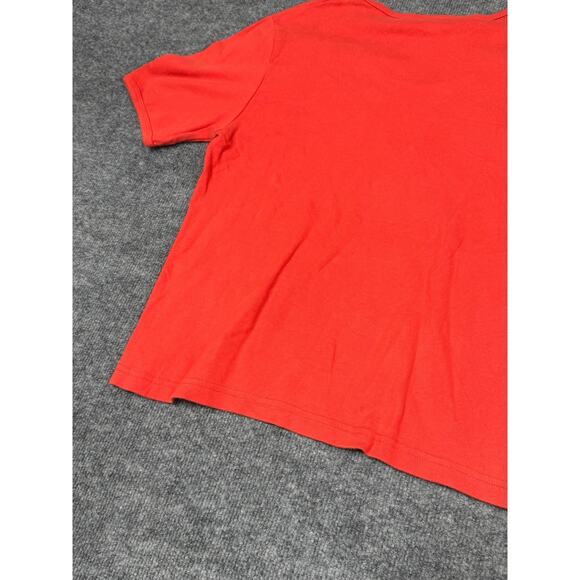 VTG Y2K Chase Authentics Dale Earnhardt Jr Red Shirt Womens L Gold Metallic - Picture 11 of 16